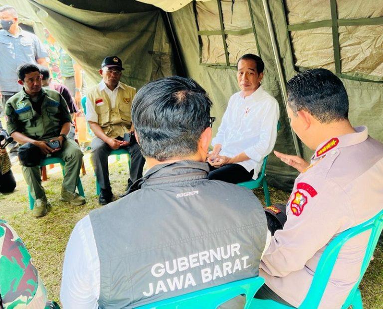 Agenda Jokowi Hari Ini, Tinjau Rekonstrusi Bangunan di Lokasi Gempa Cianjur