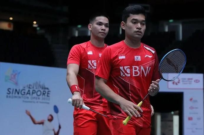 Ganda Putra Indonesia Sisakan Leo/Daniel di Hylo Terbuka