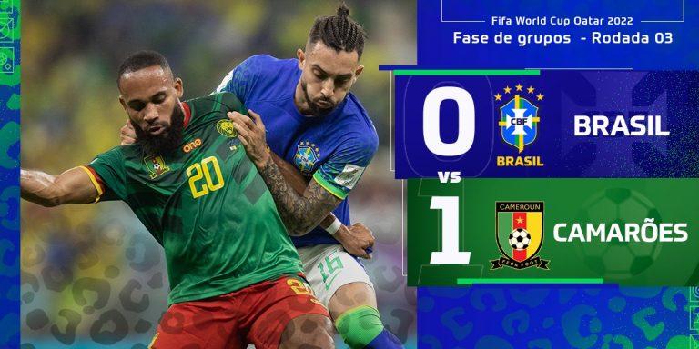 Brasil Kalah, Kamerun Tetap Gagal Lolos