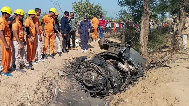 Satu Pilot Tewas dalam Insiden Dua Jet Militer India Jatuh