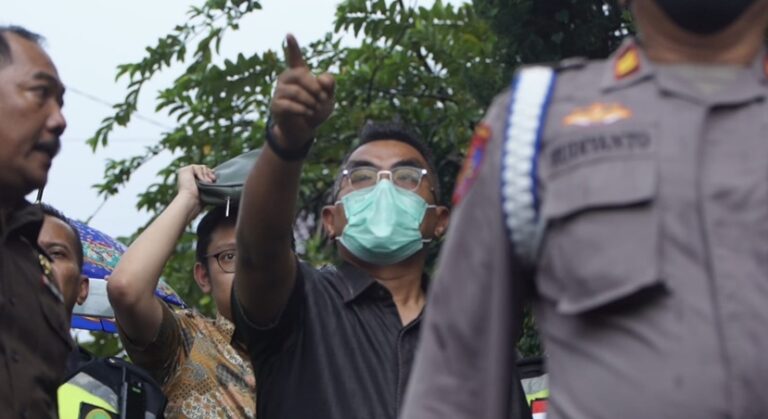 Hakim dan Jaksa Tinjau Penempatan CCTV Komplek Polri Duren Tiga