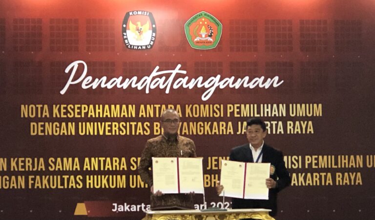 Gandeng Ubhara Jaya, KPU Perluas Jejaring Kepemiluan