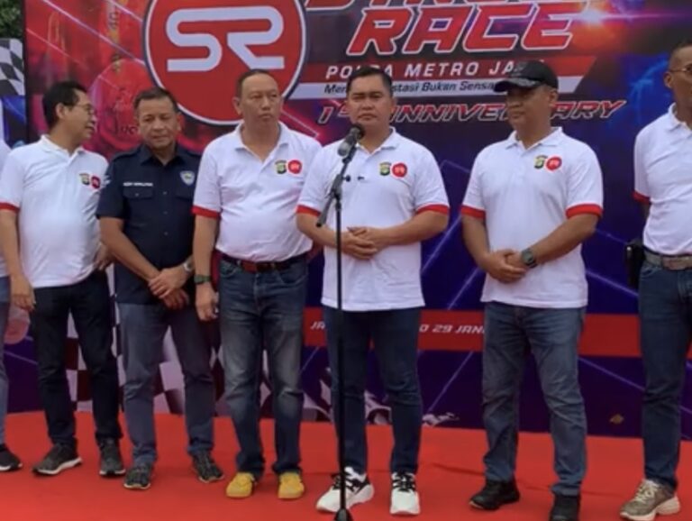 Ajang Street Race Polda Metro Seri Kelima Diikuti 1200 Peserta