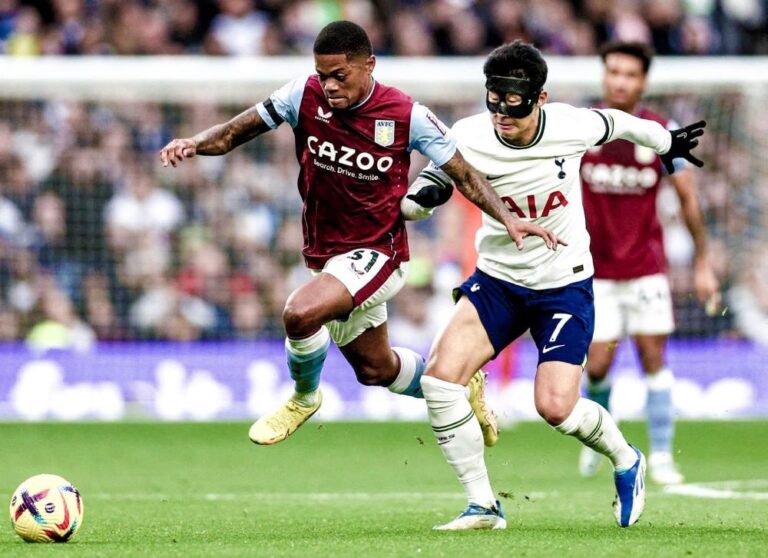 Villa Bungkam Tuan Rumah Tottenham Hotspur