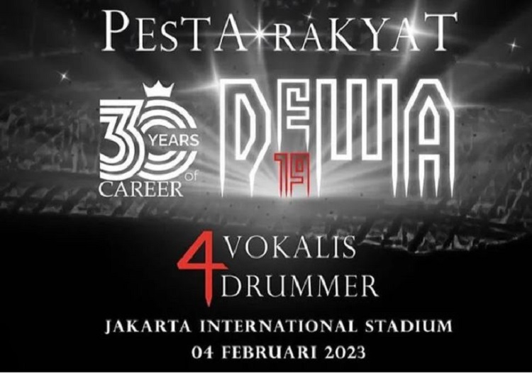 Konser 30 Tahun Dewa 19 Berlangsung 4 Februari