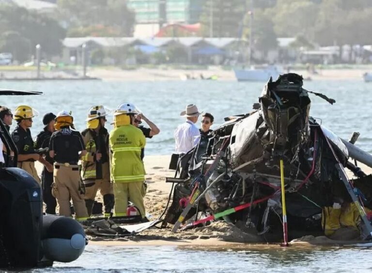 Tabrakan Helikopter di Australia Tewaskan Empat Orang