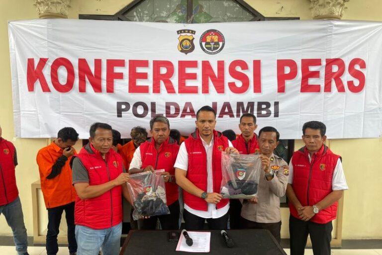 Polda Jambi Tangkap 10 Pemerkosa Anak di Bawah Umur