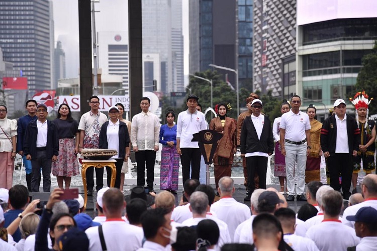 Resmi, Presiden Jokowi Luncurkan Acara Keketuaan Indonesia di ASEAN