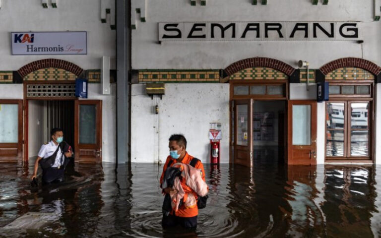 Banjir Surut, Perjalanan Kereta Api Jalur Utara Kembali Normal