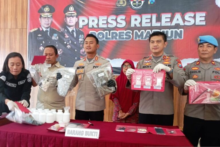 Pengedar Narkoba Jaringan Lapas Kembali Diungkap, Kali ini Terjadi di Madiun