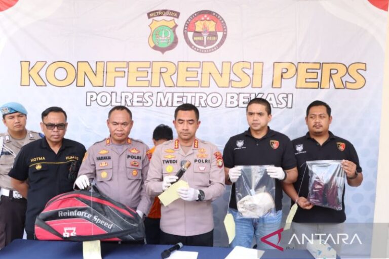 Pembunuh Sales Perumahan Ditangkap Polisi di Lampung Tanpa Perlawanan