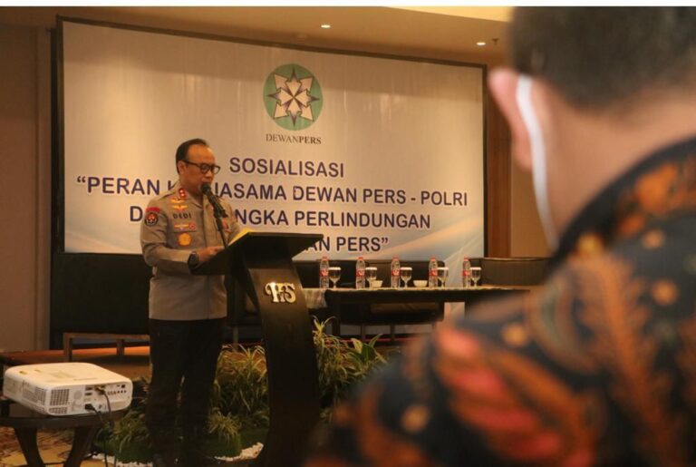 Polri dan Dewan Pers Sosialiasikan Perlindungan Kemerdekaan Pers