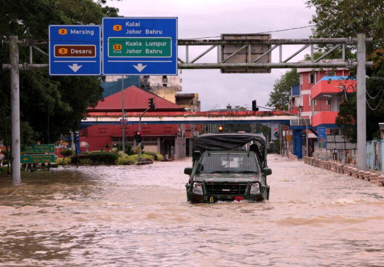 Banjir Malaysia Bikin 27.000 Orang Dievakuasi