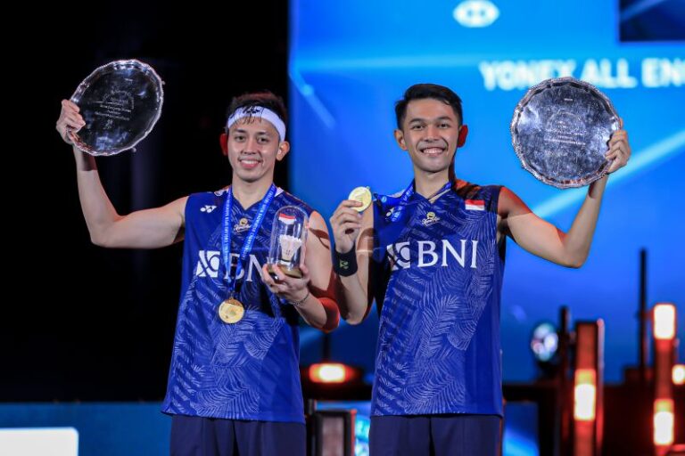 Kalahkan Seniornya, Fajar/Rian Juara Ganda Putra All England