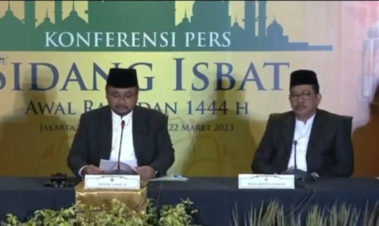 Menag Pastikan 1 Ramadhan 1444 H Jatuh pada Kamis Besok