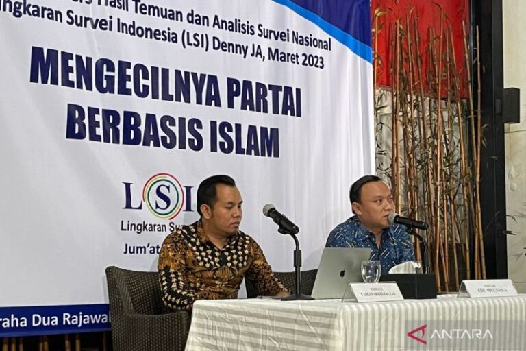 Dukungan untuk Partai Berbasis Islam Diprediksi Menurun