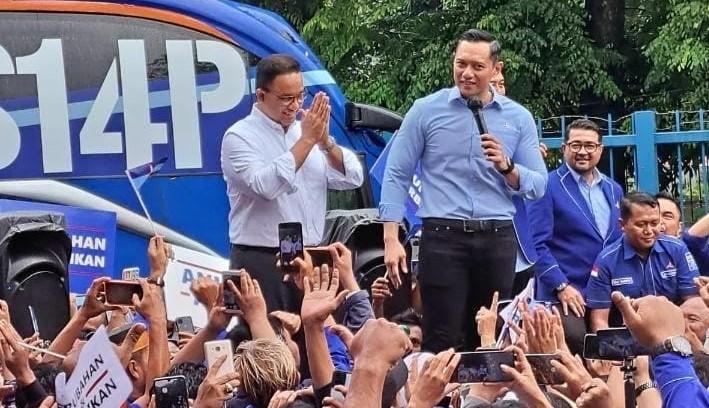 Pidato Politik AHY Tak Singgung Anies, Duet Cawapres Batal?