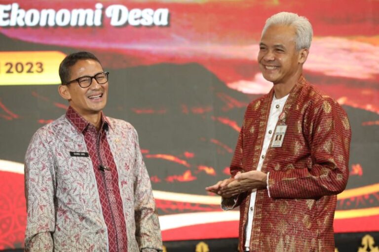 Ganjar Pranowo dan Sandiaga Uno Sepakat