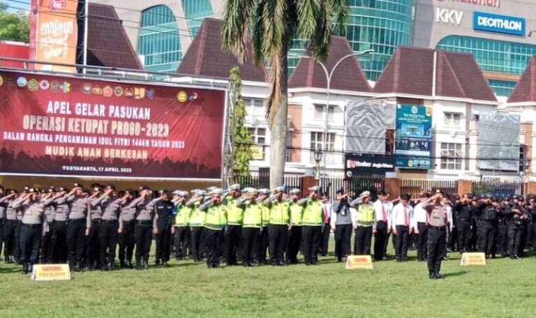 Amankan Mudik Lebaran 2023, Polda DIY Kerahkan 3.395 Personel Gabungan