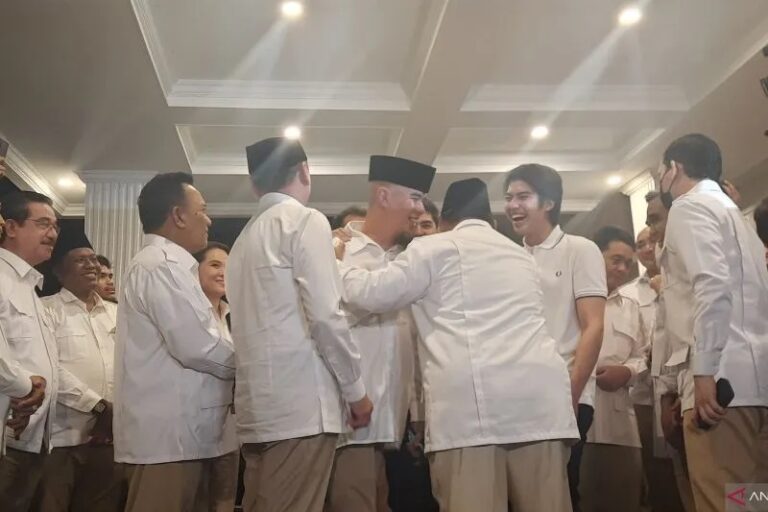 Prabowo Umumkan Al dan El Jadi Kader Gerindra