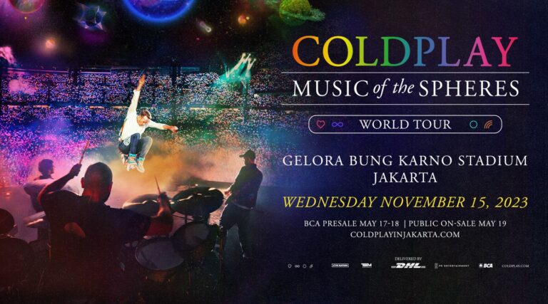 Baru 10 Menit, Antrean Tiket Coldplay Sudah Penuh