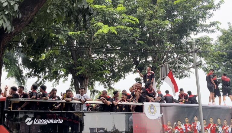 Sambut Meriah Garuda Muda, Masyarakat Teriak “Champione”