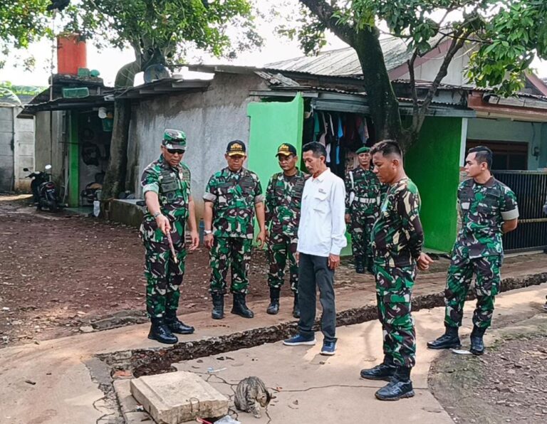 Danrem 051/Wijayakarta Tinjau TMMD di Kota Bekasi