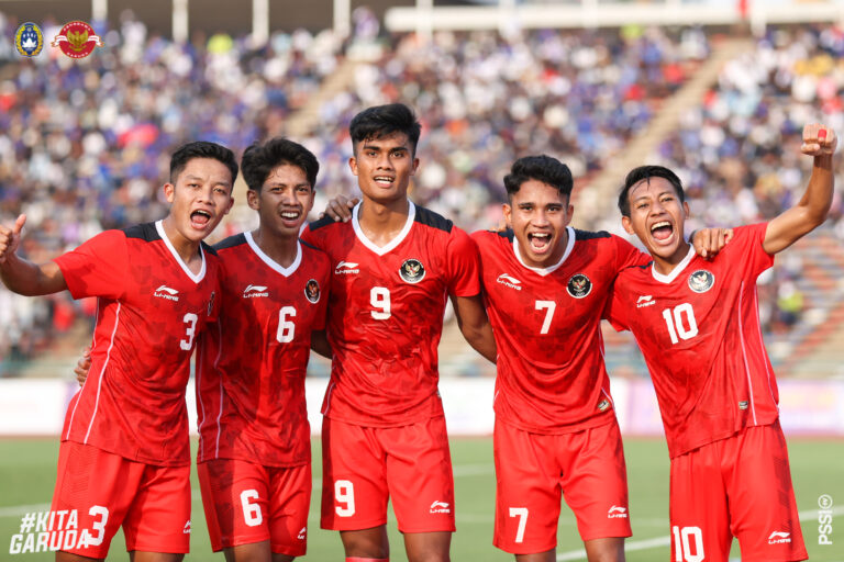 Babak Pertama, Indonesia Unggul Dua Gol Atas Myanmar