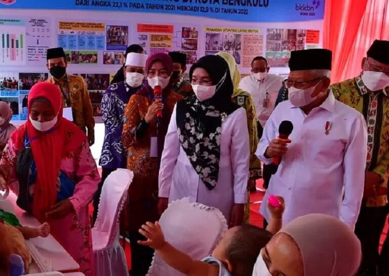 Kepada Wapres, Gubernur Klaim Stunting di Bengkulu Menurun