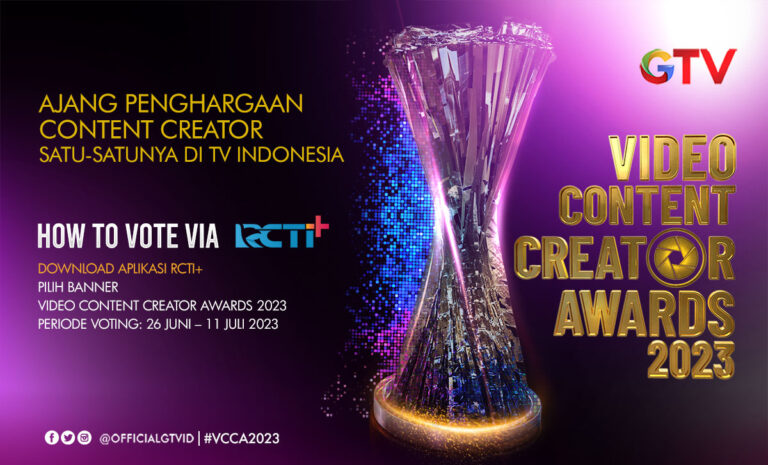 Catat Tanggalnya! Video Content Creator Awards 2023 Hadir Kembali di GTV