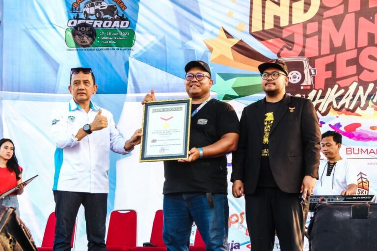 Indonesia Jimny Festival Ciptakan Rekor MURI di Sirkuit Sentul