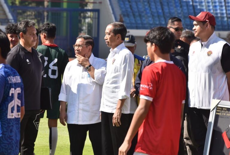 Jokowi Ikut Pantau Proses Seleksi Tim U-17 Indonesia