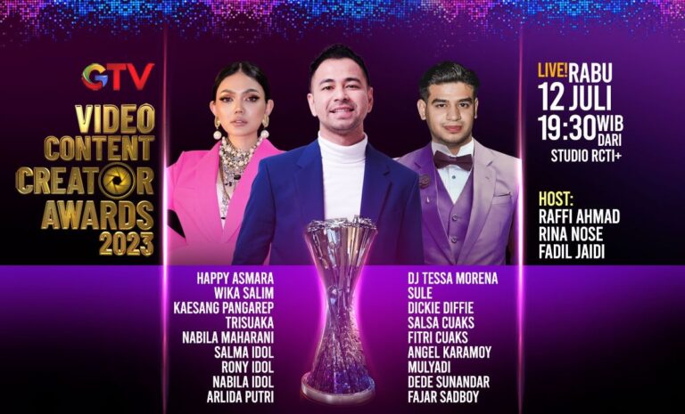 Malam Ini di GTV, Video Content Creator Awards 2023