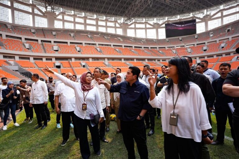 Perbaiki Stadion JIS, Erick Thohir: Mengacu Surat Rekomendasi FIFA