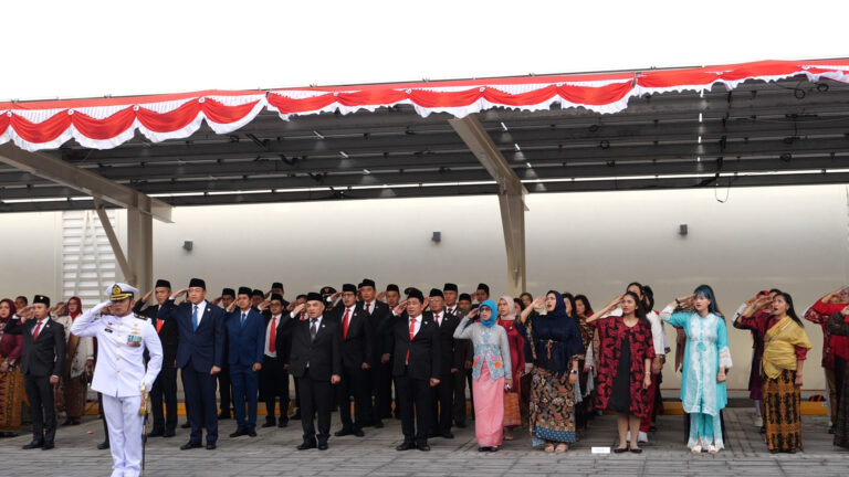 Pertama Kali, Bendera Merah Putih Berkibar di Abu Dhabi