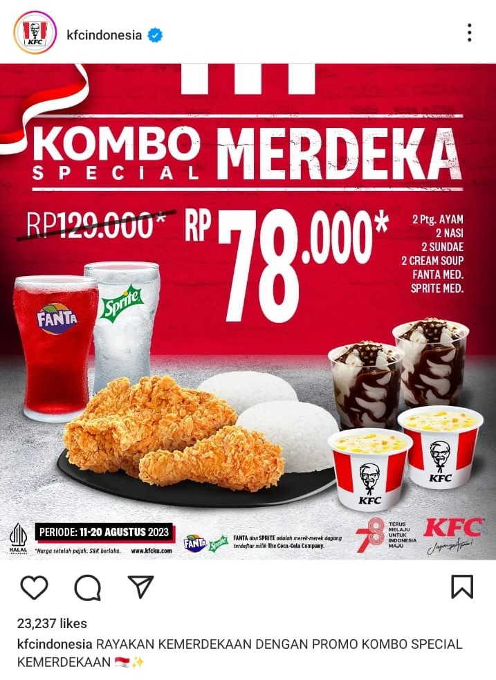 5 Promo Restoran Menyambut Kemerdekaan HUT ke-78 RI!