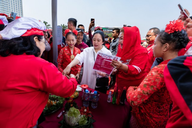 Hadiri Lomba Masak, Kata Puan Nasi Goreng Selalu Bikin Kangen