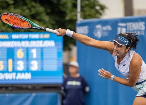 Aldila Sutjiadi Kembali Lolos Babak Kedua Ganda Campuran US Open