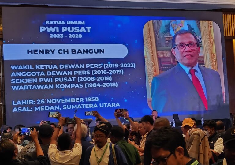 Tok! Hendry Ch Bangun Dicopot sebagai Ketua Umum PWI