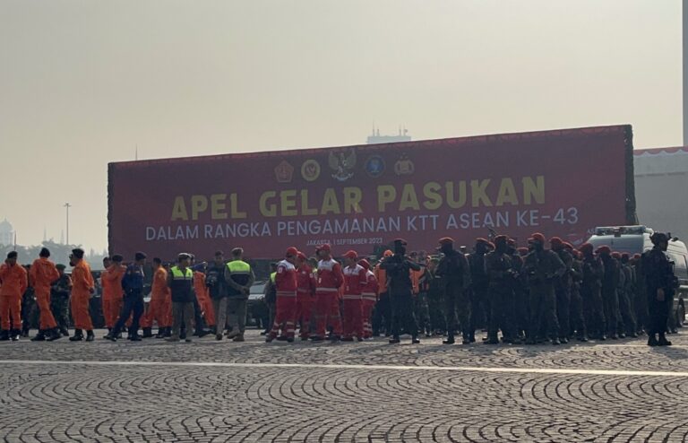 Belasan Ribu Personel TNI Disiapkan Amankan KTT ke-43 ASEAN