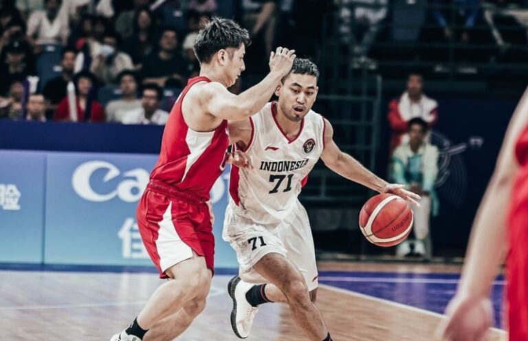 Asian Games 2022 : Tim Basket Indonesia Telan Kekalahan dari Jepang