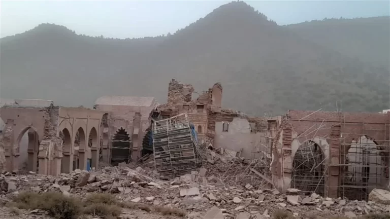 Gempa Maroko Robohkan Masjid Bersejarah dari Abad Pertengahan