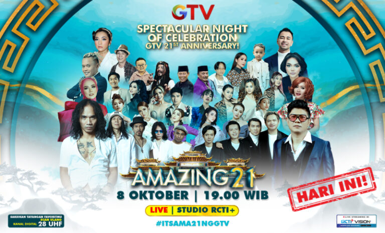 Malam Ini! Deretan Musisi dan Selebriti Guncang Puncak AMAZING 21