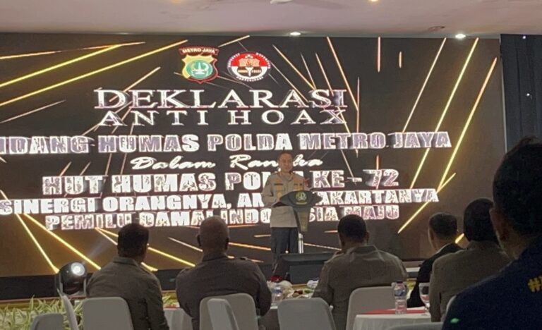 Tangkal Hoaks, Polri Siap Ciptakan Kamtibmas Jelang Pemilu 2024