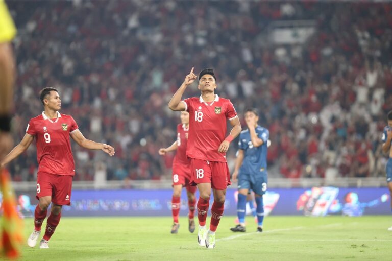 Dimas Drajad Hattrick, Indonesia Hajar Brunei