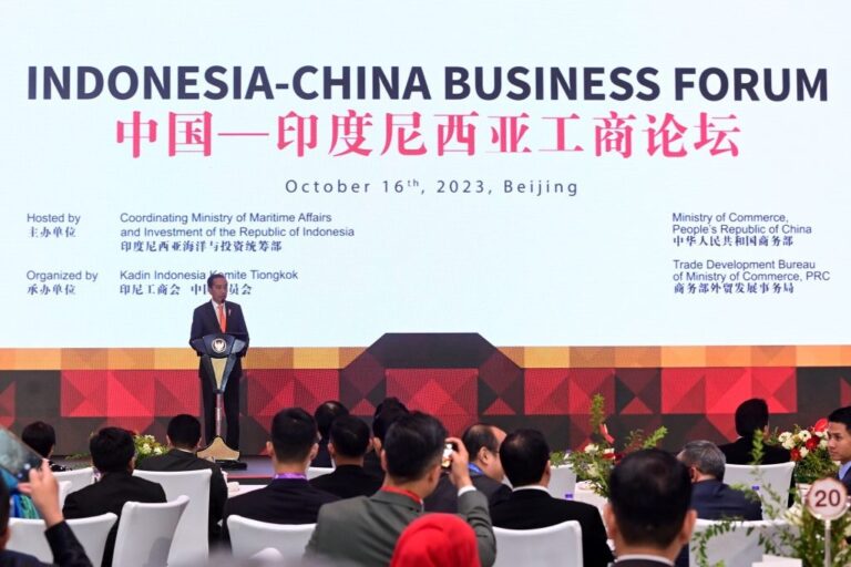 Jokowi Apresiasi Sumbangsih Investasi China dalam Pembangunan Indonesia