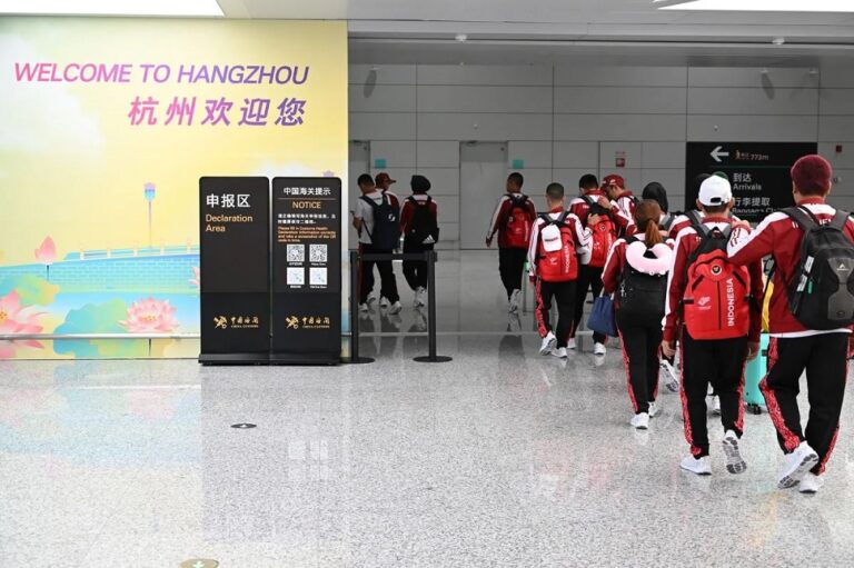 Tiba di Hangzhou, Kontingen Indonesia Maksimalkan Latihan Jelang APG