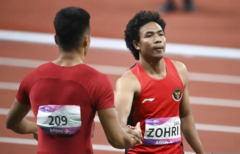 Asian Games 2022: Tim Estafet 4 x 100 Meter Putra Indonesia Tembus Final