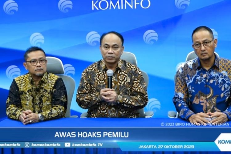 Naik 10 Kali Lipat, Kominfo Ajak Tangkal Hoaks Pemilu 2024