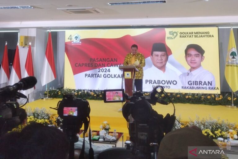 Golkar Usulkan Gibran Rakabuming sebagai Bacawapres untuk Prabowo